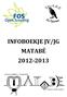 INFOBOEKJE JV/JG MATABÉ 2012-2013