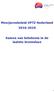 Meerjarenbeleid VPTZ Nederland 2016-2020. Samen van betekenis in de laatste levensfase