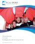 F.C.A. SPORT voor sport door sport