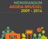 MEMORANDUM AGORIA BRUSSEL 2009-2014
