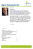 Agro-Nieuwsbrief. AGRO-Nieuwsbrief. Voorwoord. Uitgave: december 2014. Ons boerenerf