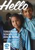 MAGAZINE VAN PLAN BELGIË- N 3 / 2015 - WWW.PLANBELGIE.BE TERUG NAAR SCHOOL, OOK IN NEPAL LANCEER JOUW EIGEN #SUPERPLAN PLAN OUDER GESPOT