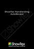 ShowTex Handleiding AutoReveal