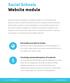 Social Schools Website module