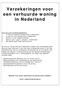 Verzekeringen voor een verhuurde woning in Nederland