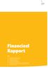 Financieel Rapport. Inhoud