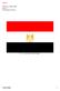 Egypte. Amber Badal 1. Werkstuk: Amber Badal Groep 7 Prinses Beatrixschool. Dit is de nationale vlag van Egypte.