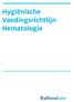 Hygiënische Voedingsrichtlijn Hematologie