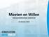 Moeten en Willen. Referentiebibliotheek onderhoud. 14 oktober 2015