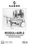 MODUL+AIR-2 Ademhalingsapparaat met luchtleiding