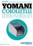 Productbeschrijving YOMANI. colourful. innovation