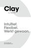 Clay. By SALTO. 2 Clay by SALTO