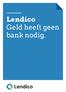 Lendico Geld heeft geen bank nodig.