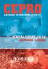 LEADING IN WELDING SAFETY CATALOGUS 2014 OUTDOOR LASSEN. Versie 14/01