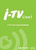 Live! i-tv Live! instructieboek