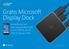 Gratis Microsoft Display Dock