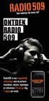 gratis app Radio509 is een toegankelijk radiostation met de perfecte muziekmix, nieuws, reportages en interviews: 24 uur per dag, 7 dagen per week.