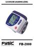 GEBRUIKSAANWIJZING FB-2000