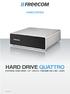 HANDLEIDING HARD DRIVE QUATTRO. EXTERNAL HARD DRIVE / 3.5 / USB 2.0 / FIREWIRE 800 & 400 / esata. Rev. 920