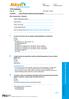 Naam bedrijf/opdrachtgever: Functie/opdrachtnaam: Korte functieomschrijving: Mag ook als bijlage worden toegevoegd