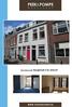 PEEK&POMPE WWW.PEEKENPOMPE.NL M A K E L A A R S. Objectinformatie Bergstraat 5 te Utrecht