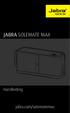 JABRA SOLEMATE MAX. Handleiding. jabra.com/solematemax NFC. jabra