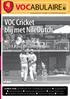 VOC Cricket blij met NileDutch