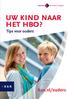 uw kind naar het hbo? Tips voor ouders han.nl/ouders