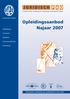 Opleidingsaanbod Najaar 2007