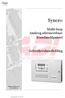 Syncro. Multi-loop Analoog adresseerbaar Brandmeldpaneel. Gebruikershandleiding. Issue 27 Feb. 2009 270209fnv1.1. Product Manuals/Man-1057 Syncro User