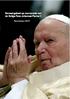 Noveengebed op voorspraak van de Zalige Paus Johannes Paulus II. Parochietour 2013