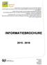 INFORMATIEBROCHURE 2015-2016
