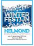 winter festijn helmond van 11 december 2015 tot 3 januari 2016 Havenpark en Helmond centrum