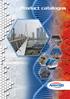 Product catalogus. Technische Isolatie