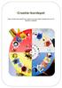 Creatie-bordspel. Deze zichtversie geeft een indruk van het totale boekje dat uit 15 pagina s bestaat.