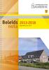 Beleids nota 2013-2018. Opgesteld juni 2013