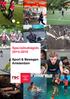 Specialisatiegids 2014-2015. Sport & Bewegen Amsterdam