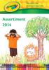 Hét merk voor kleuren en knutselen. Assortiment 2014