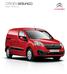 CITROËN BERLINGO PRIJSLIJST - JANUARI 2016