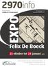 EXPO. Felix De Boeck. 25 oktober tot 24 januari - p13. Informatieblad Schilde en s-gravenwezel