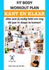 FIT BODY WORKOUT PLAN KANT EN KLAAR