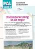 Palliatieve zorg. in de regio. Amstelland en Meerlanden. leven tijdens de ziekte en rond het sterven.