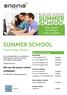 Bel voor de summer school actieprijzen. Betreft de trainingen