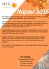 Najaar 2015. HIC Catering a. Venrayseweg 2B te Horst e. info@hiccatering7nl m. 631 (006 42872604 w. www7hiccatering7nl