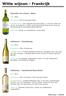 Witte wijnen - Frankrijk
