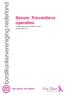 Sessie: Preventieve operaties. Themamiddag Wil ik het weten? En dan? 28 september 2013