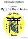 Informatiebrochure. Karateclub Ryu-Jin Do - Osaka. Auteur: Luc Claessens