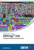 Gebruikershandleiding. DEVIreg 550. Intelligente elektronische thermostaat. www.devi.com