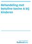 Behandeling met botuline-toxine A bij kinderen