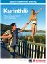 Gratis karinthië special. Karinthië. Het zonnige zuiden van Oostenrijk. Deze uitgave is een coproductie van: